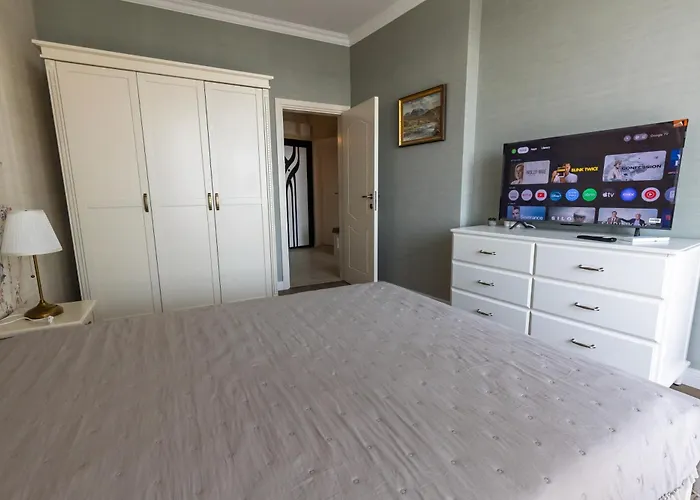 아파트 Panorama Sky 17 - Lux Floor With Amazing Sea View 바르나